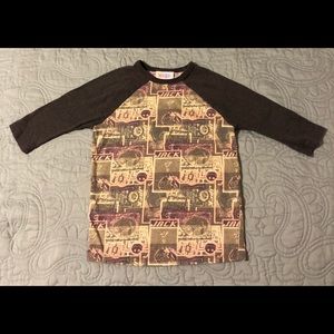 LuLaRoe “Jack” shirt size 4